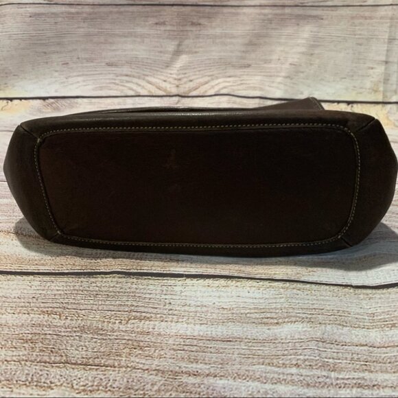 Coach Brown Leather Legacy Crossbody Purse - Picture 9 of 15